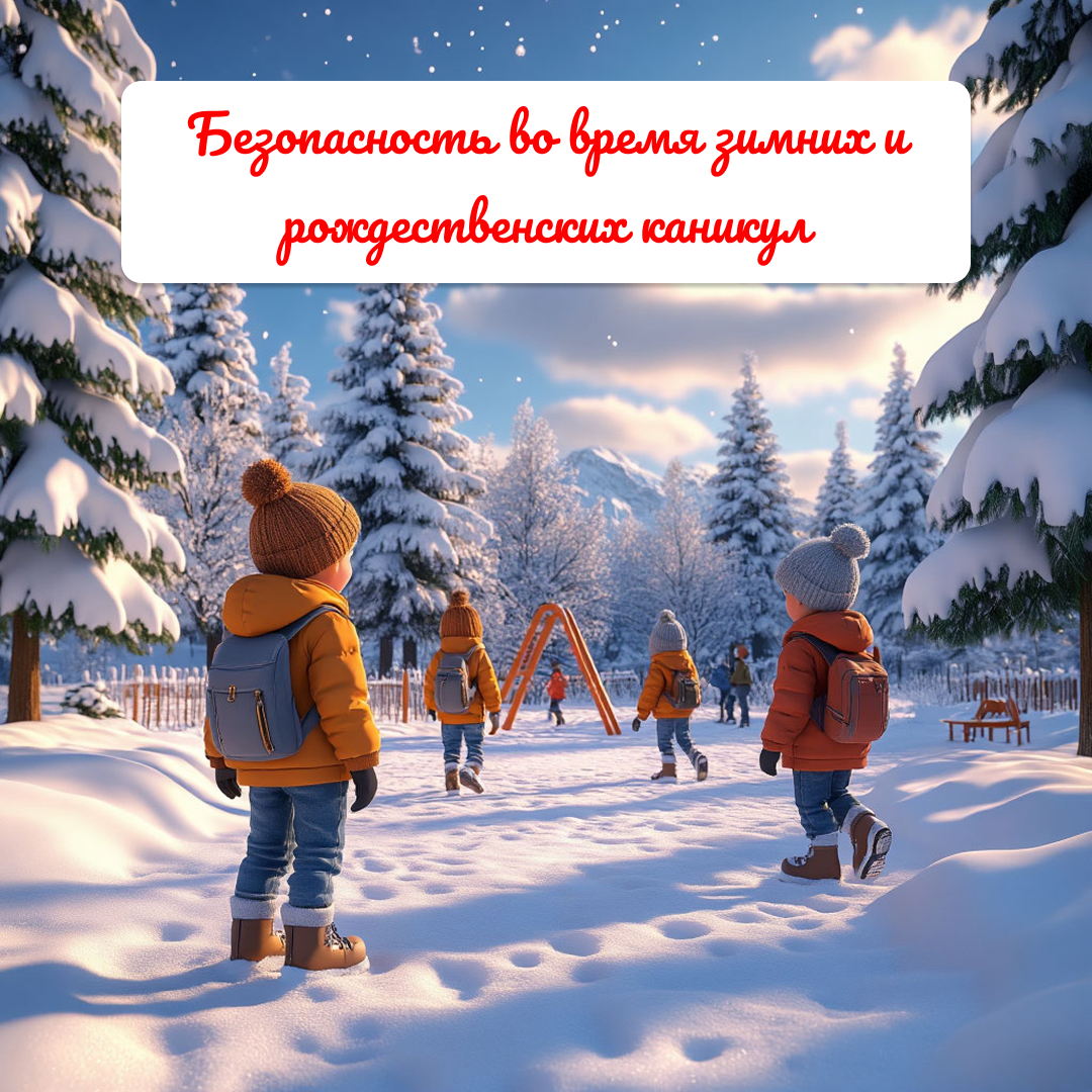 Зимние каникулы: помним о безопасности!.
